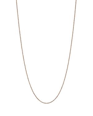 Moon & Meadow 14k Yellow Gold Beaded Chain Necklace, 18