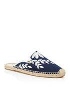 Soludos Women's Embroidered Espadrille Mules