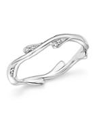 Diamond Stacking Ring In 14k White Gold, .10 Ct. T.w. - 100% Exclusive
