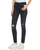 J Brand Maria High Rise Skinny Jeans In Destructed Sanctity