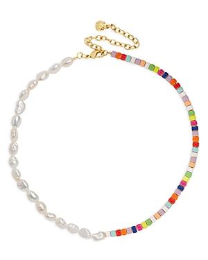 Baublebar Ellie Multicolor Collar Necklace, 14