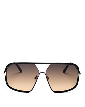 Tom Ford Women's Warren Brow Bar Square Sunglasses, 63mm