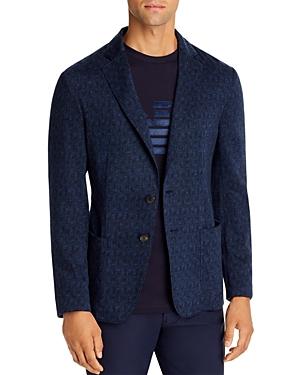 Emporio Armani Textured Regular Fit Soft Jacket - 100% Exclusive