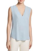 Theory Silk Crossover Top