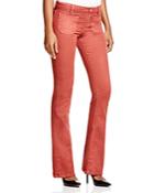 Sanctuary Marianne Flare Jeans In Washed Marsala