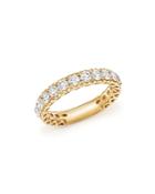 Bloomingdale's Heart Openwork Diamond Ring In 14k Yellow Gold, 1.0 Ct. T.w. - 100% Exclusive