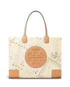 Tory Burch Ella Large Floral Canvas Tote