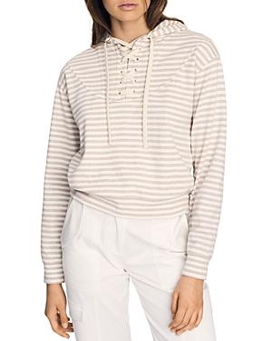 Derek Lam 10 Crosby Georgie Tie Hoodie