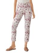 Dl1961 Mara High-rise Floral Print Straight Jeans In Botanical