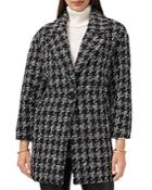 Vince Camuto Melange Houndstooth Jacket