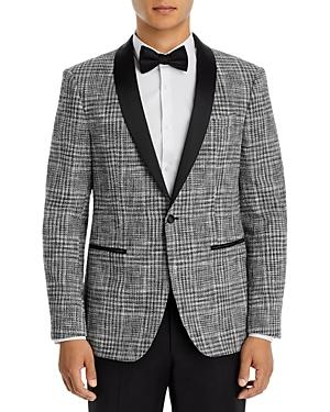 John Varvatos Star Usa Plaid Slim Fit Dinner Jacket