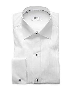 Eton Contemporary Fit Pleated Bib Tuxedo Shirt