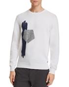 Z Zegna Placed Print Sweater