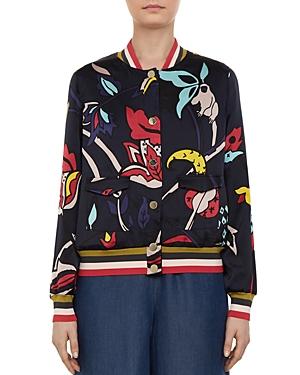 Ted Baker Colour By Numbers Yavis Printed Bomber Jacket