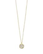 Ippolita 18k Yellow Gold Stardust Diamond Small Flower Pendant Necklace, 16-18