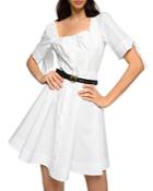 Pinko Assolto Button Front Dress