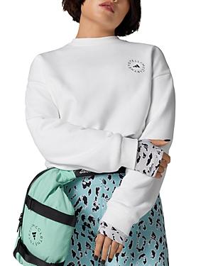 Adidas By Stella Mccartney Organic Cotton Training Sweatshirt