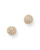 Bloomingdale's Diamond Mini Ball Stud Earrings In 14k Yellow Gold, 0.40 Ct. T.w. - 100% Exclusive