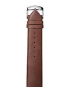 Philip Stein Maroon Oiled Leather Watch Strap, 20mm