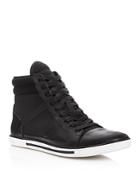 Kenneth Cole Up-side Down High Top Sneakers