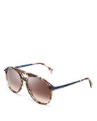 Wildfox Baroness Aviator Sunglasses, 58mm