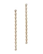 Bloomingdale's Diamond Linear Drop Earrings In 14k Yellow Gold, 0.50 Ct. T.w. - 100% Exclusive