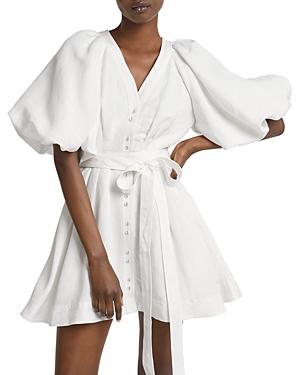 Aje Evermore Puff Sleeve Dress