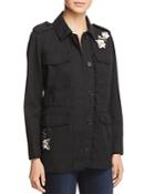 Kate Spade New York Embroidered Army Jacket