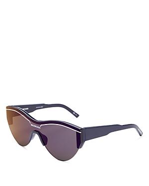 Balenciaga Unisex Cat Eye Mask Sunglasses, 145mm