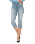 Nydj Thighshaper Straight Crop Jeans