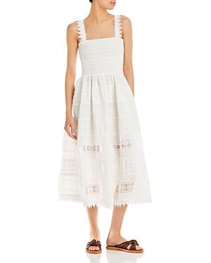 Waimari Varadero Mixed Lace Midi Dress