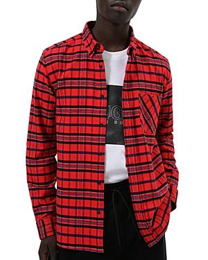 Hugo Ermann Plaid Button Front Shirt