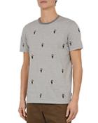 Ted Baker Vipa Parrot-embroidered Crewneck Tee