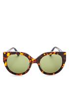Toms Luisa Cat-eye Sunglasses, 54mm