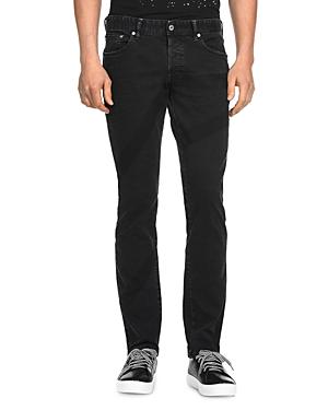 Just Cavalli Panel Slim Fit Jeans In Black