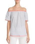 Soft Joie Mikina Off-the-shoulder Top