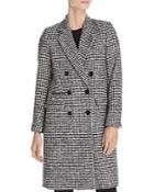 The Kooples Mark Graphic Houndstooth-style Coat