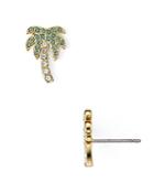 Kate Spade New York Out Of Office Palm Tree Stud Earrings