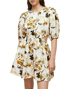 Allsaints Colette Soleil Print Mini Dress