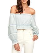 Ramy Brook Charli Off-the-shoulder Top