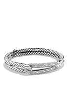 David Yurman Labyrinth Single-loop Bracelet With Diamonds