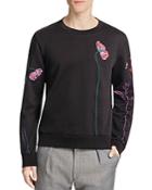 Paul Smith Floral Embroidery Sweater