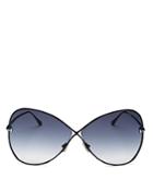 Tom Ford Women's Nickie Butterfly Sunglasses, 66mm
