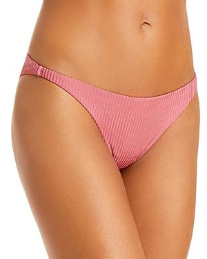 Onia Ashley Ribbed Bikini Bottom