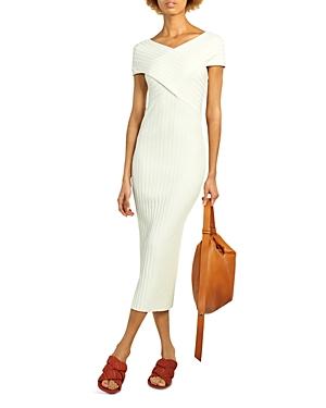 Simon Miller Jago Rib-knit Midi Dress