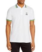Psycho Bunny Woburn Sports Tipped Logo Classic Fit Polo Shirt