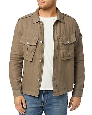 Joe's Jeans Linen Regular Fit Military Jacket