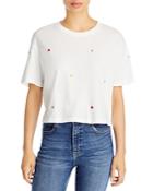 Rails The Boxy Floral Embroidered Tee