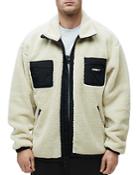 Obey Out There Regular Fit Sherpa Jacket