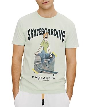 Eleven Paris Graphic Knit Crewneck Tee